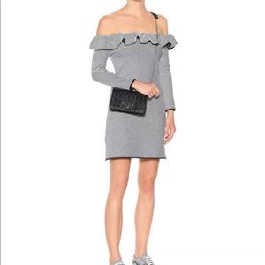 stripe dress size s miumiu